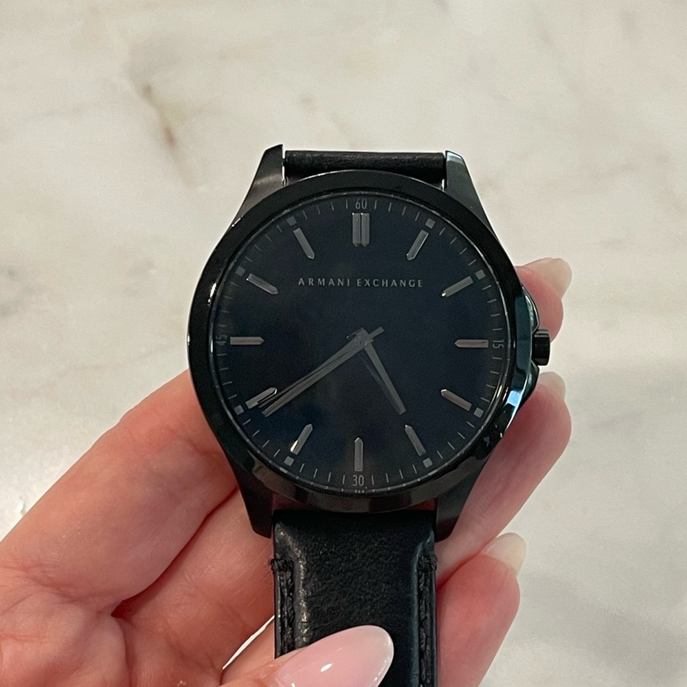 Armani Exchange Midnight Black Watch